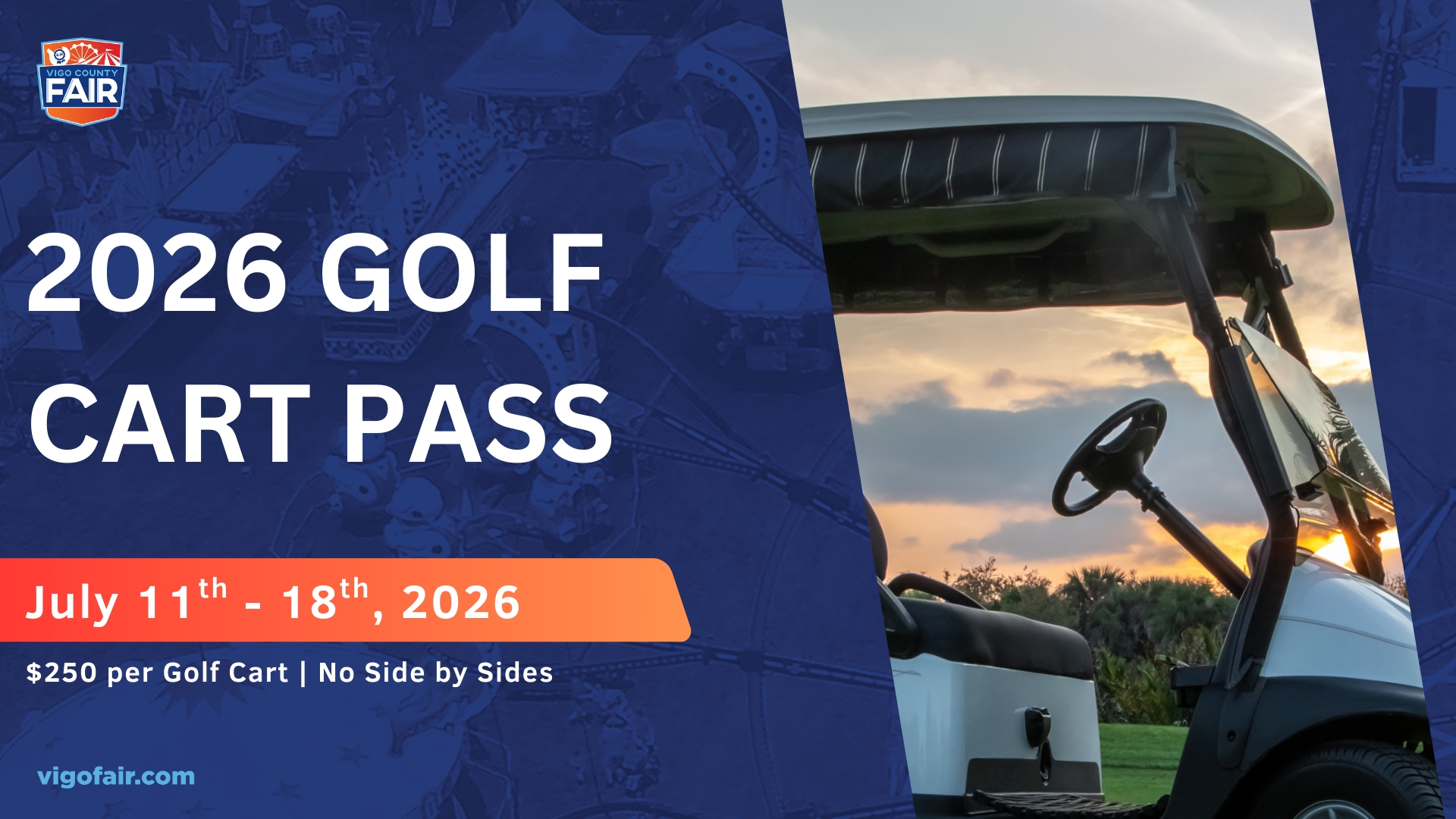 2026 Fair Golf Cart Pass cover picture