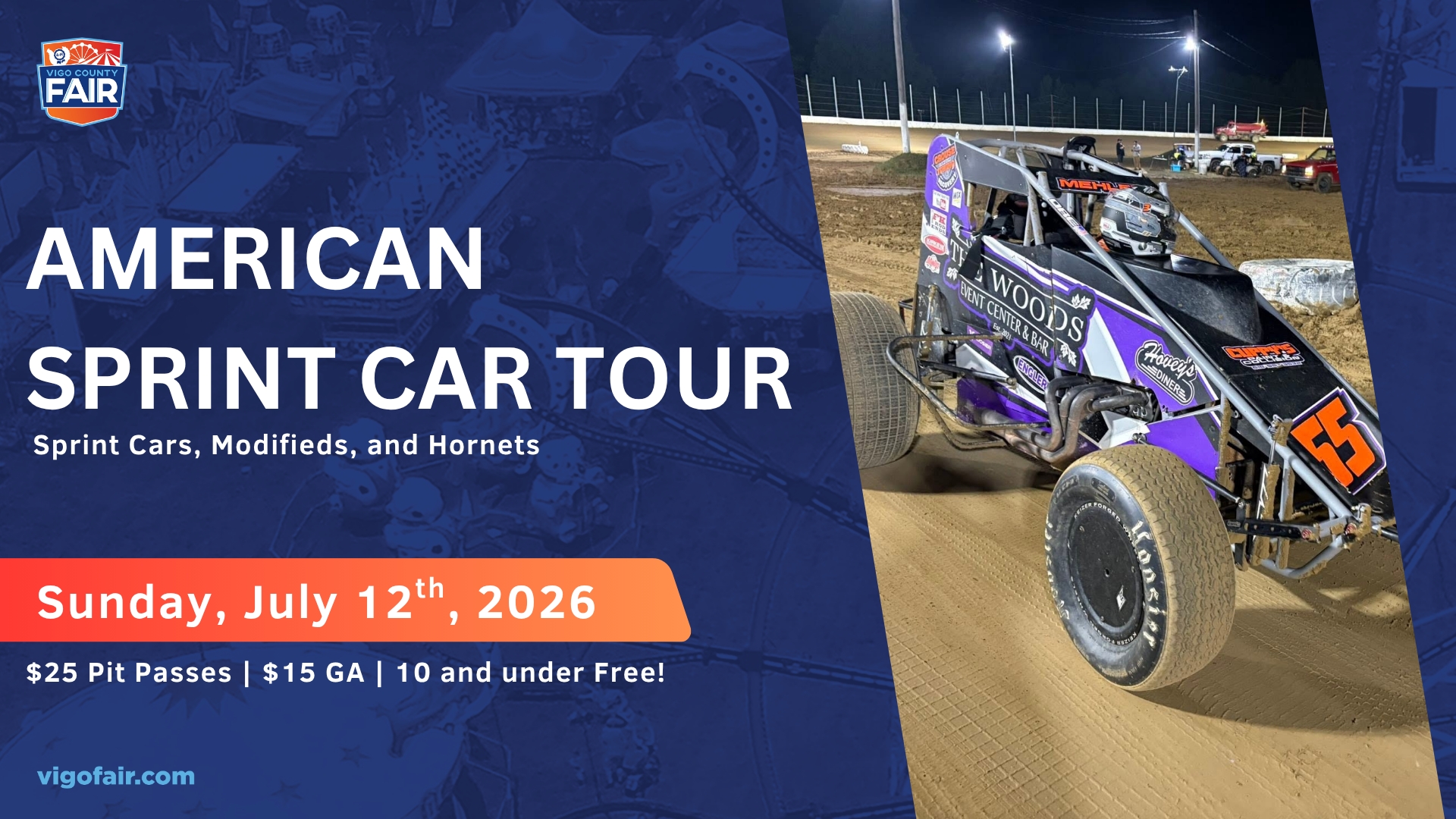Sunday July 12th, American Sprint Car cover picture