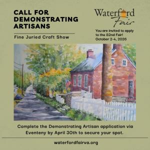 2026 Juried Demonstrating Artisan