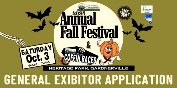 Main Street Fall Festival General Exhibitor Vendor Application-2026