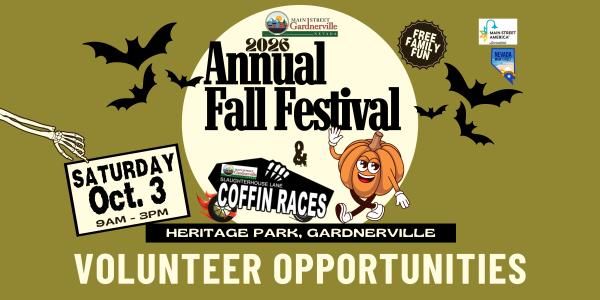 Annual Fall Festival & Coffin Races Volunteer Opportunities