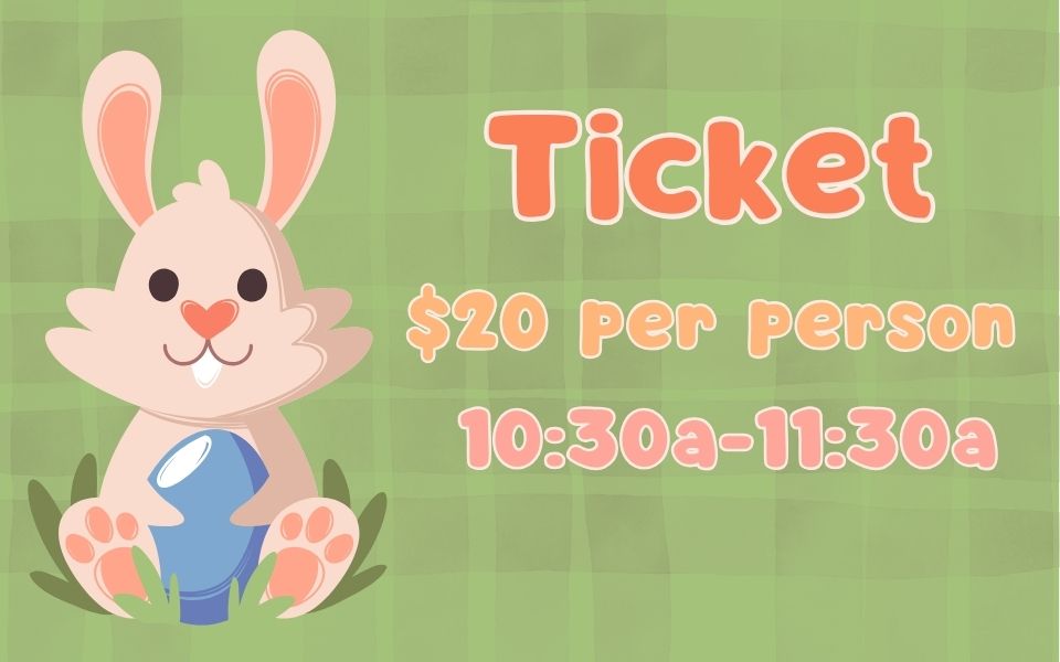 General Ticket (10:30am-11:30am) - $20 Per Person cover picture