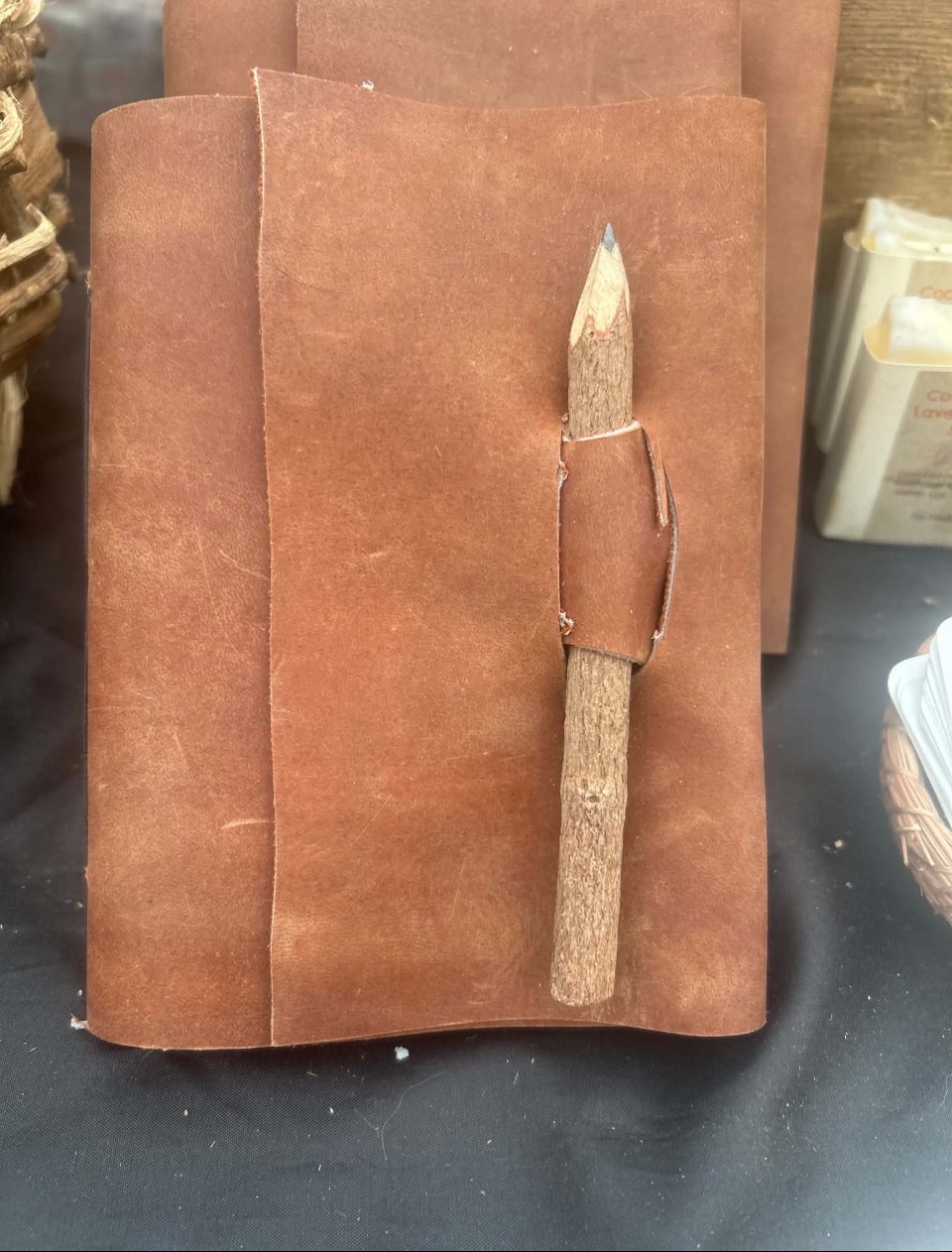 Sun, Leather Book Binding cover picture