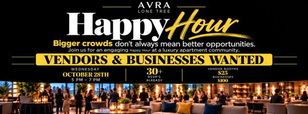 Happy Hour @ Avra Ridgegate