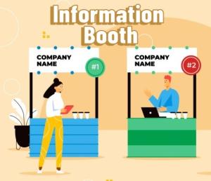 Information Booth  for Non-Sponsors (no spaces available on Main Street nor non-sponsors)