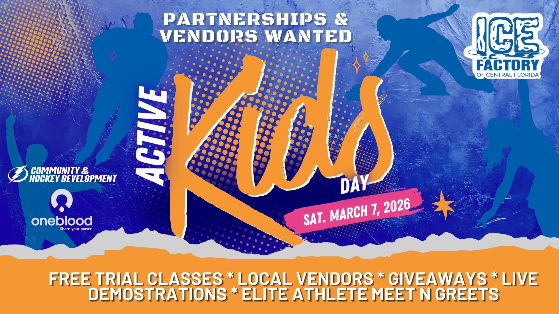 Active Kids Day at the Ice Factory of Central Florida
