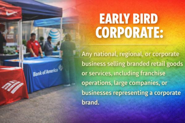 EARLY BIRD: CORPORATE APPLICATION 2026