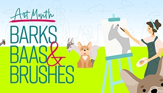 Art Month: Barks, Baas and Brushes cover image