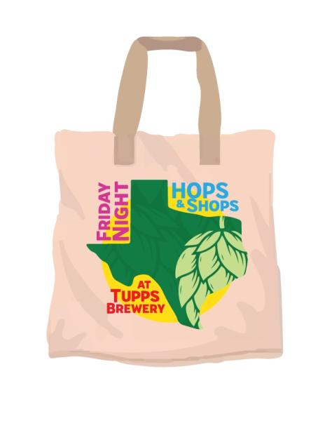 Friday Hops & Shops at TUPPS Brewery - June 2026