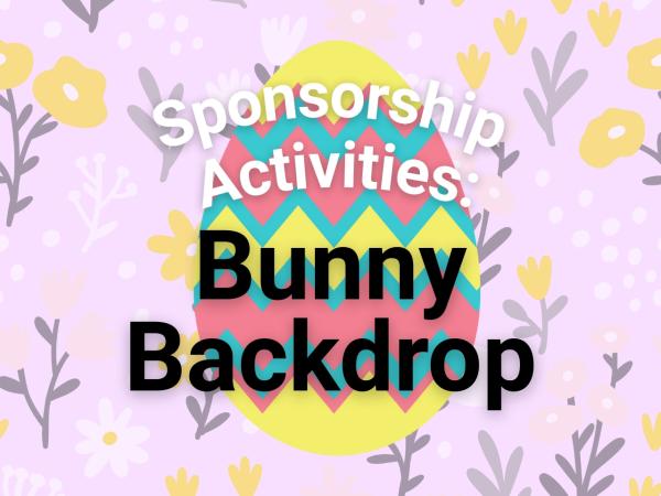 Bunny Backdrop: Sponsorship Activities