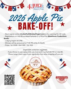 Apple Pie Bake Off Registration