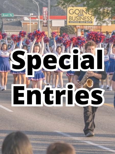 Special Entry (Parade Only)