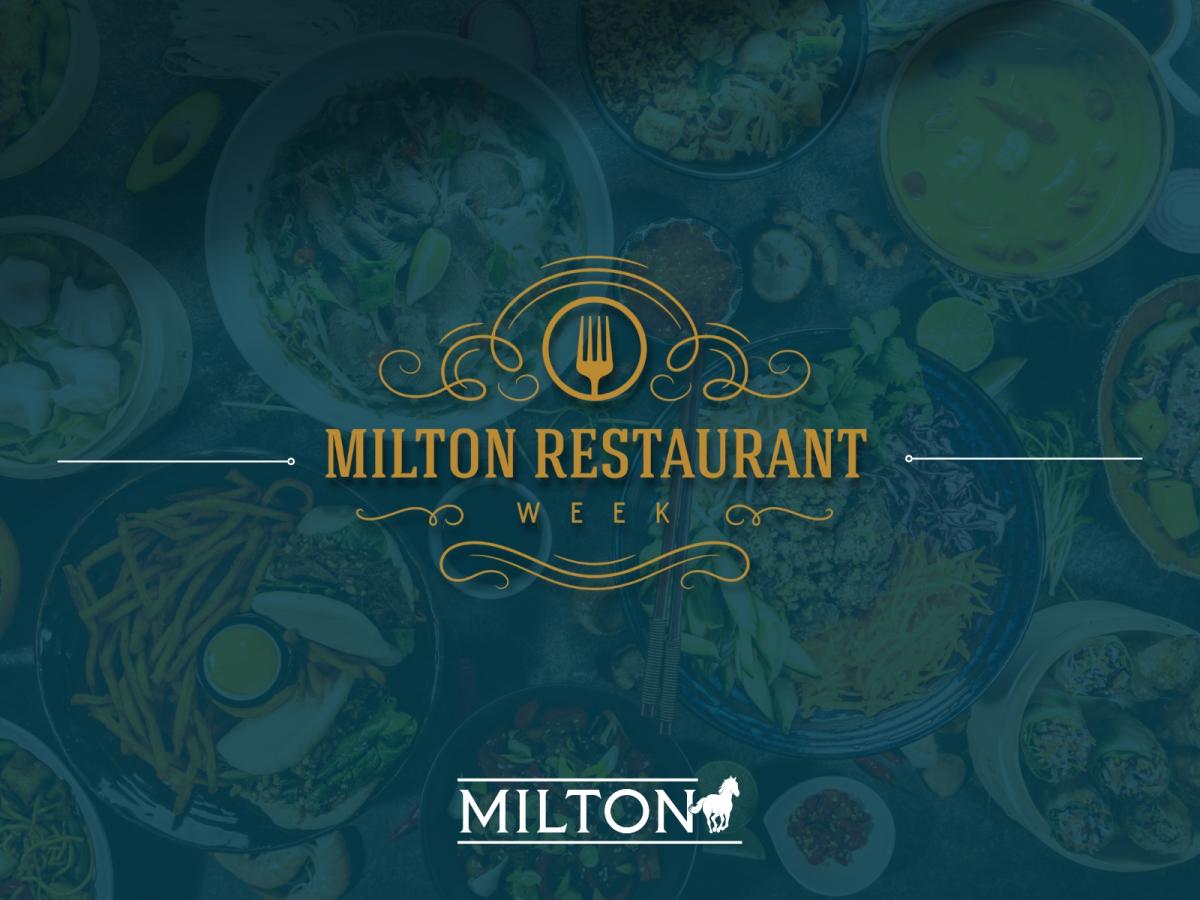 Milton Restaurant Week 2026