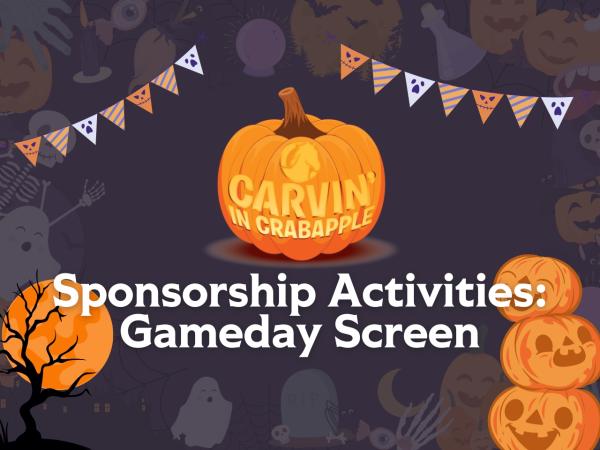 Gameday Screen: Sponsorship Activities
