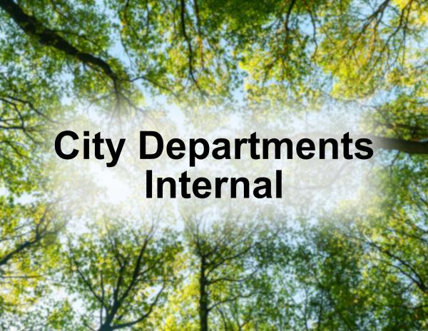 City Departments- Internal