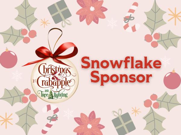 Snowflake Sponsor | $250