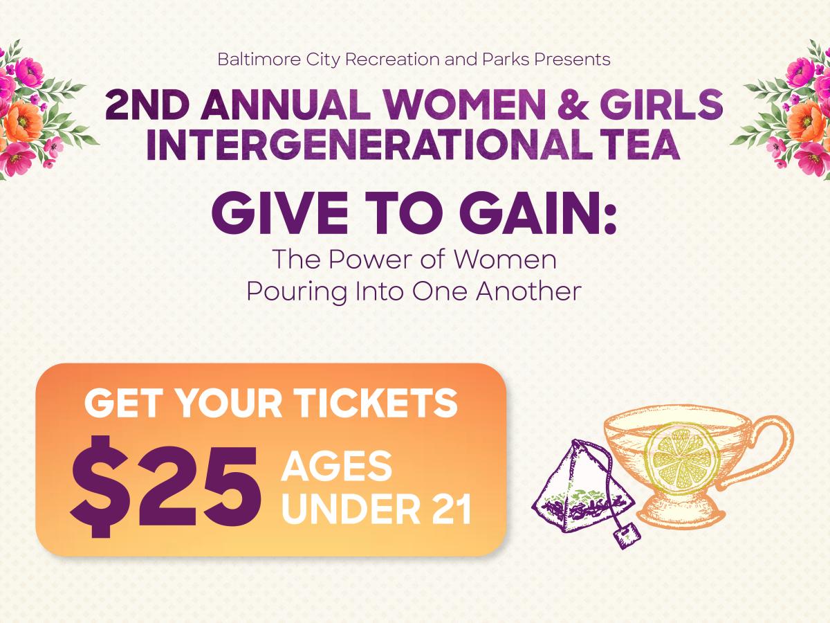 Intergenerational Tea Under 21 cover picture