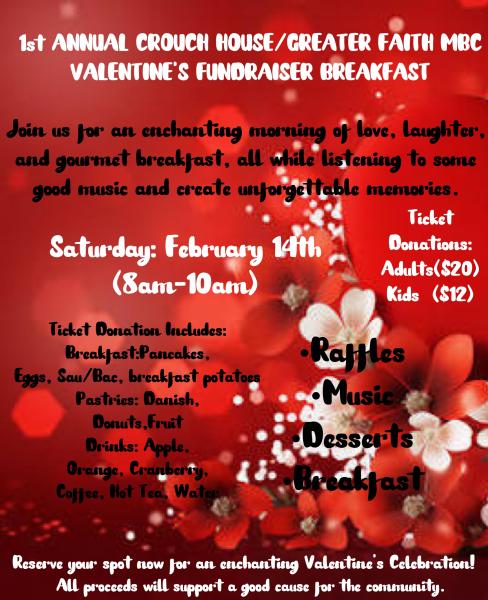 Crouch House Valentine&rsquo;s Day fundraiser