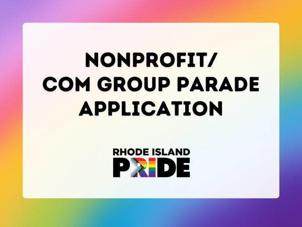 Nonprofit/Community Group Parade Application