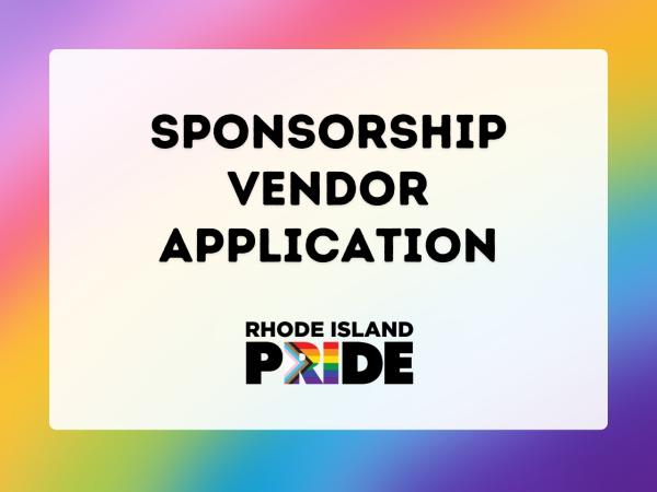 Sponsorship Vendor Application