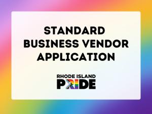 Standard Business Vendor Application