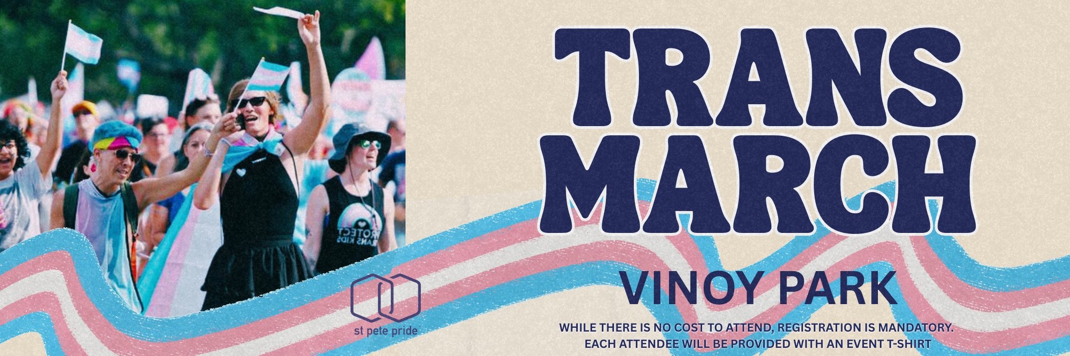 Trans March Registration cover picture