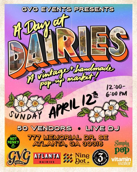 A Day at Dairies- A Vintage and Handmade Pop-Up Market