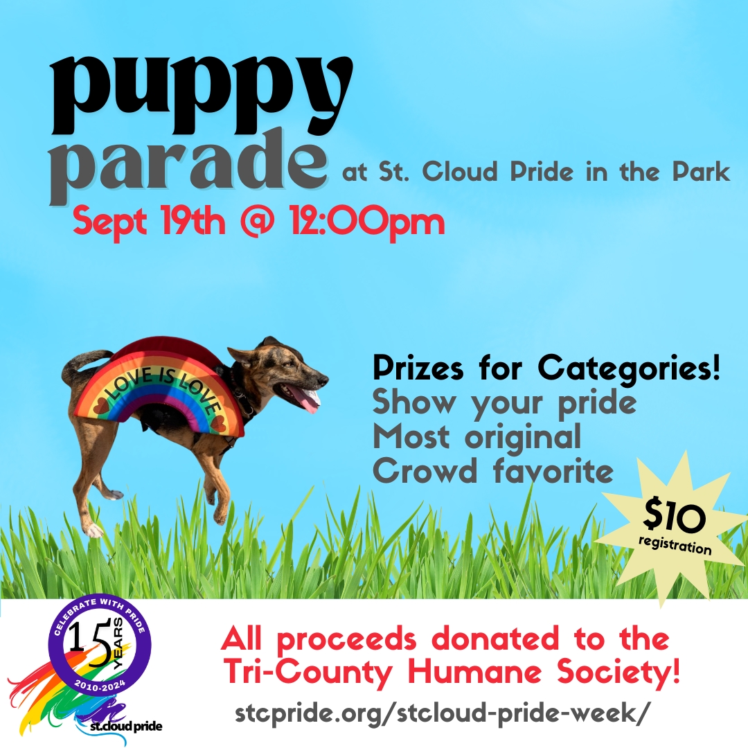 Puppy Parade Registration - Sept 19th @12p cover picture
