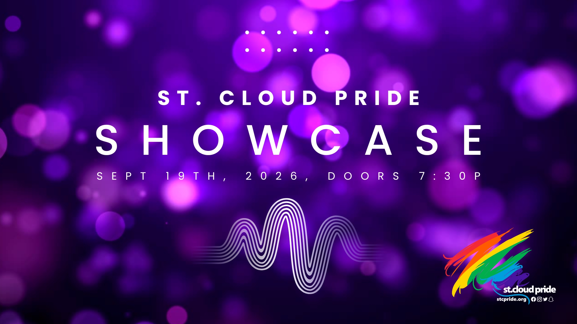 Pride Showcase 21+ Ticket - Sept 19th - Doors: 7:30p, Show: 8p cover picture