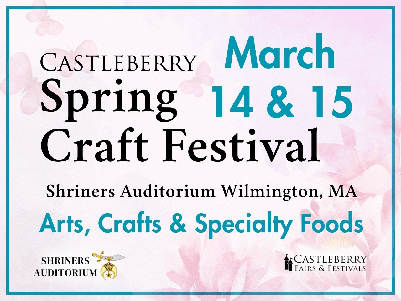 Castleberry Spring Craft Festival &ndash; Admission (Wilmington, MA) cover picture