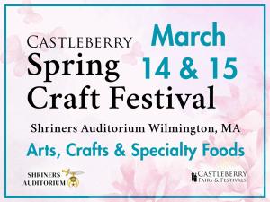 Juried Artisan - Wilmington MA - March