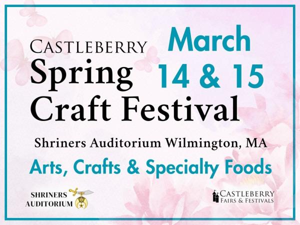 Juried Artisan - Wilmington MA - March
