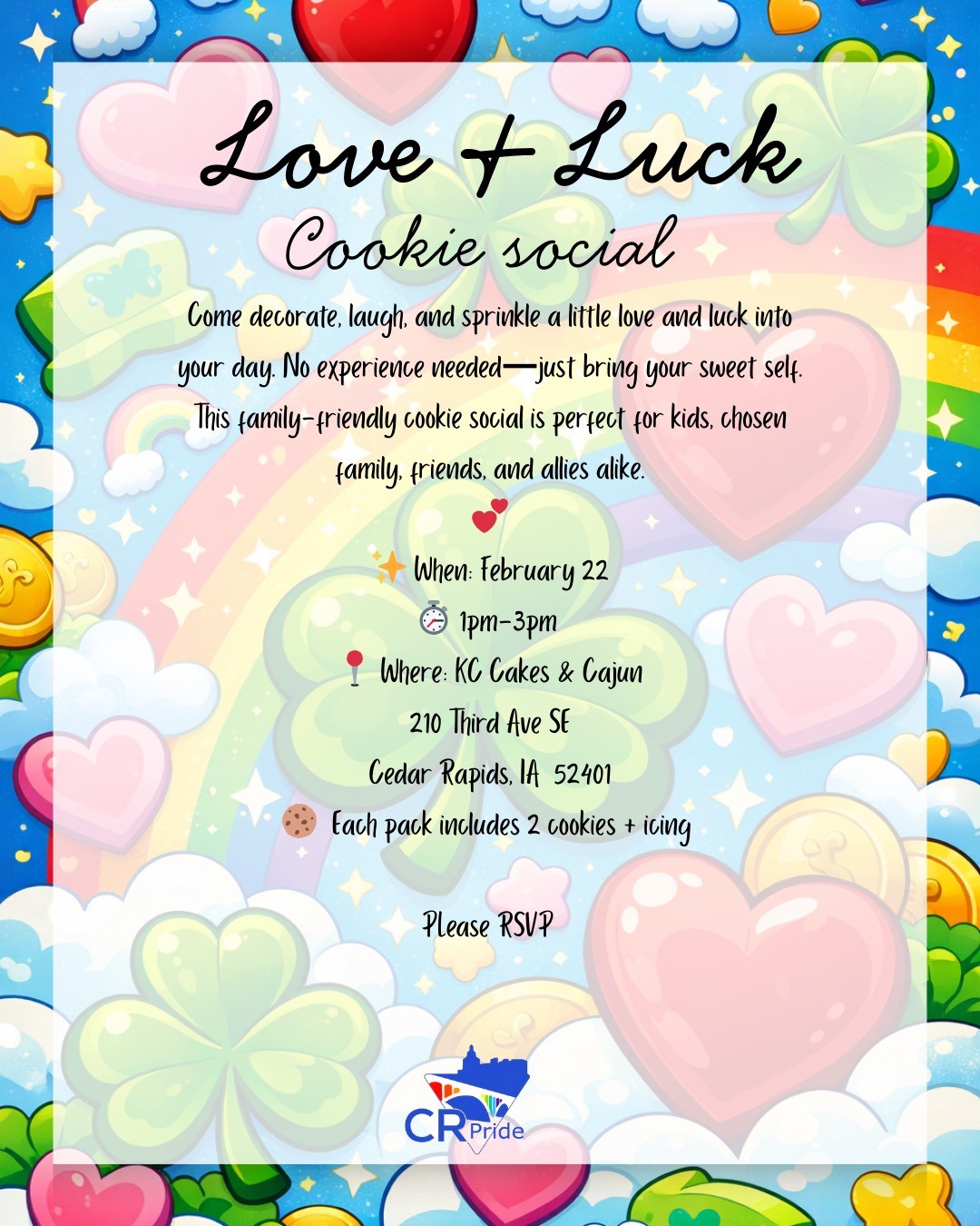 Love & Luck Cookie Decorating