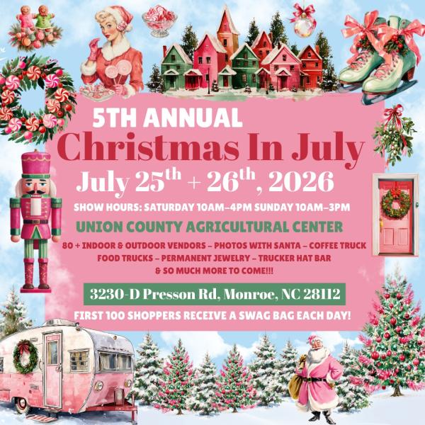5th Annual Christmas In July Application