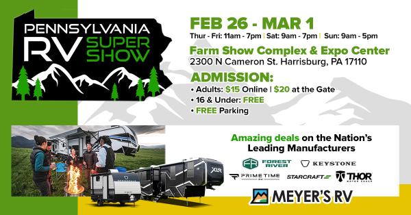 PA RV SUPER SHOW - Meyer's RVs