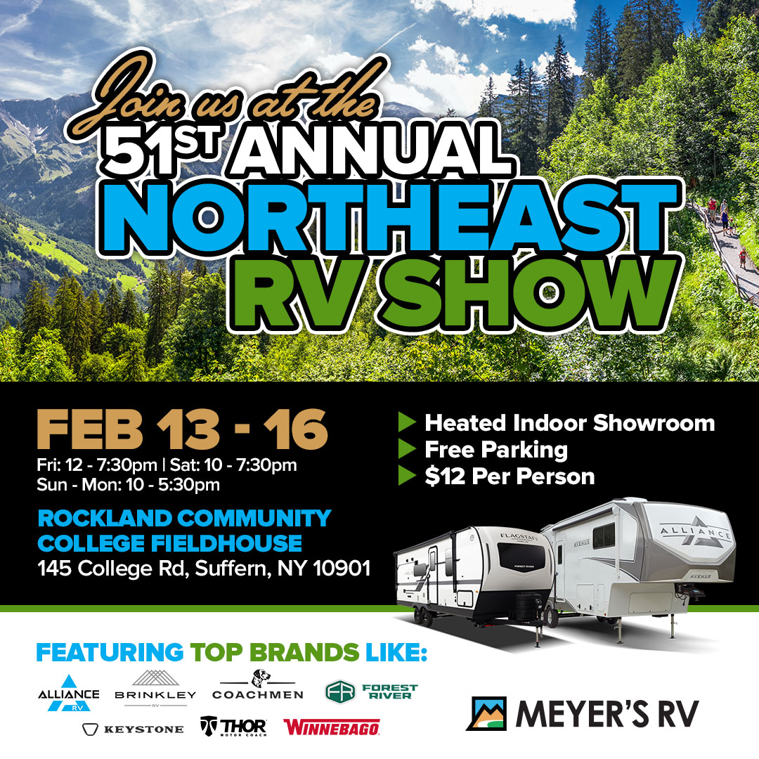 51st Northeast RV Show - Meyer's RVS