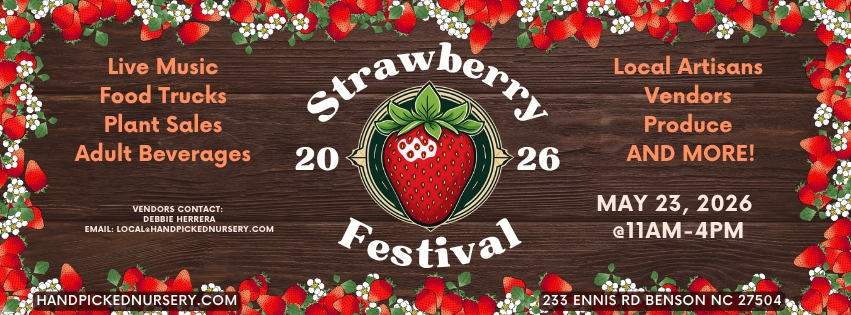 2nd Annual Strawberry Festival at Hand Picked Nursery