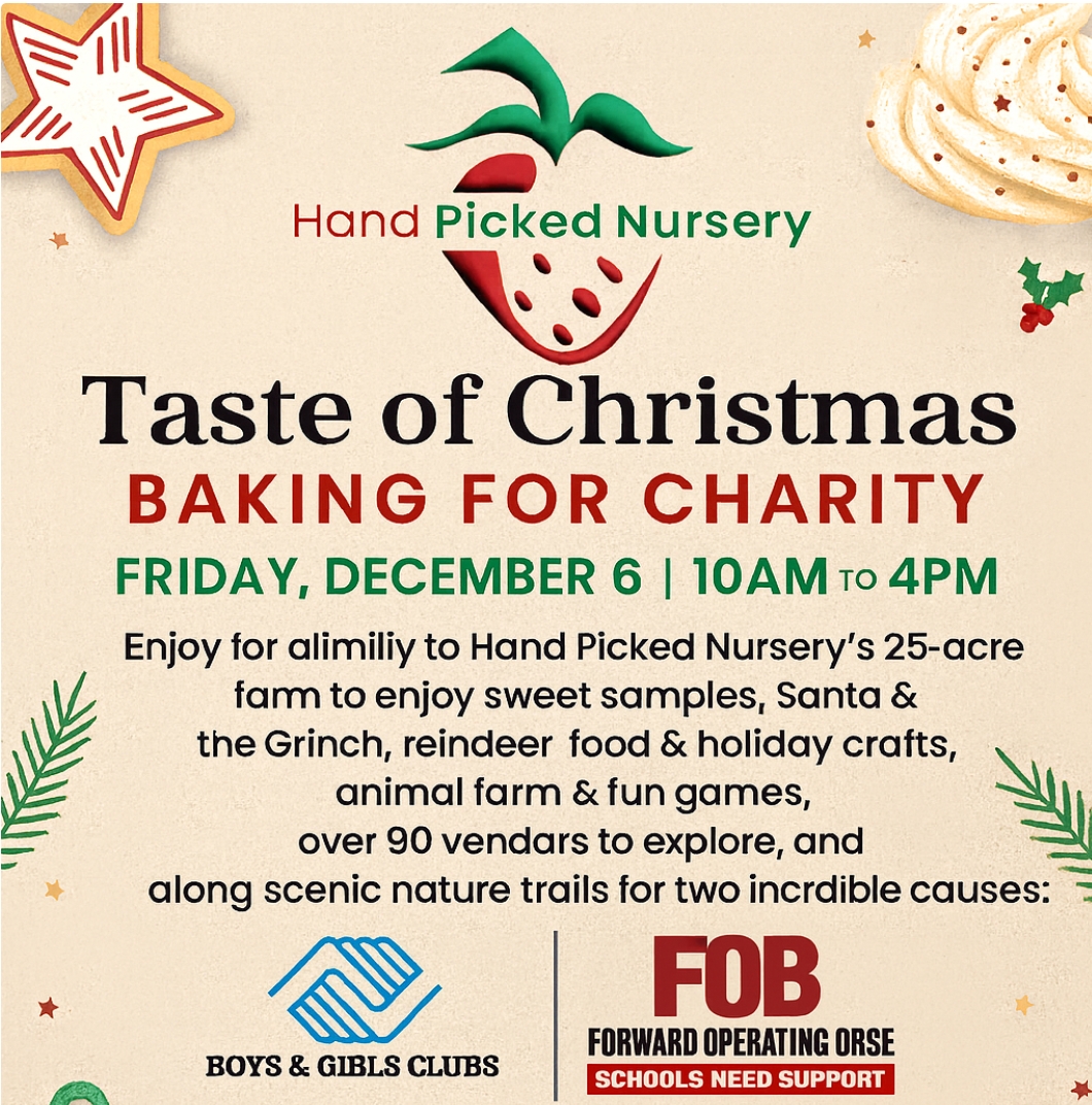 CHRISTMAS BAKING CONTEST FUNDRAISER