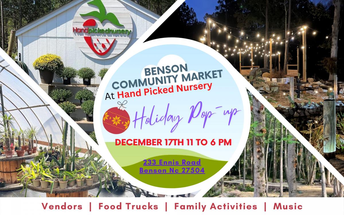 Benson Community Pop-Up Market