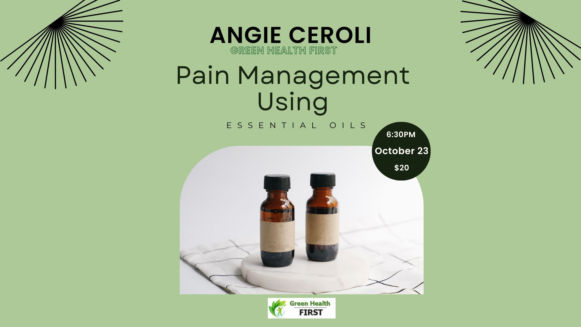 Essential Oils Workshop Series