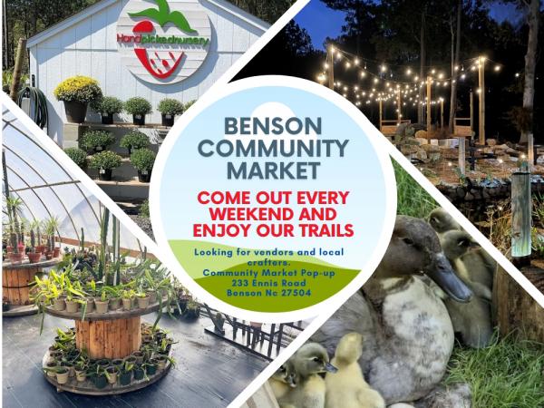 Benson Community Pop-Up Market
