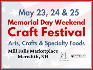 Juried Artisan - Meredith, NH - May