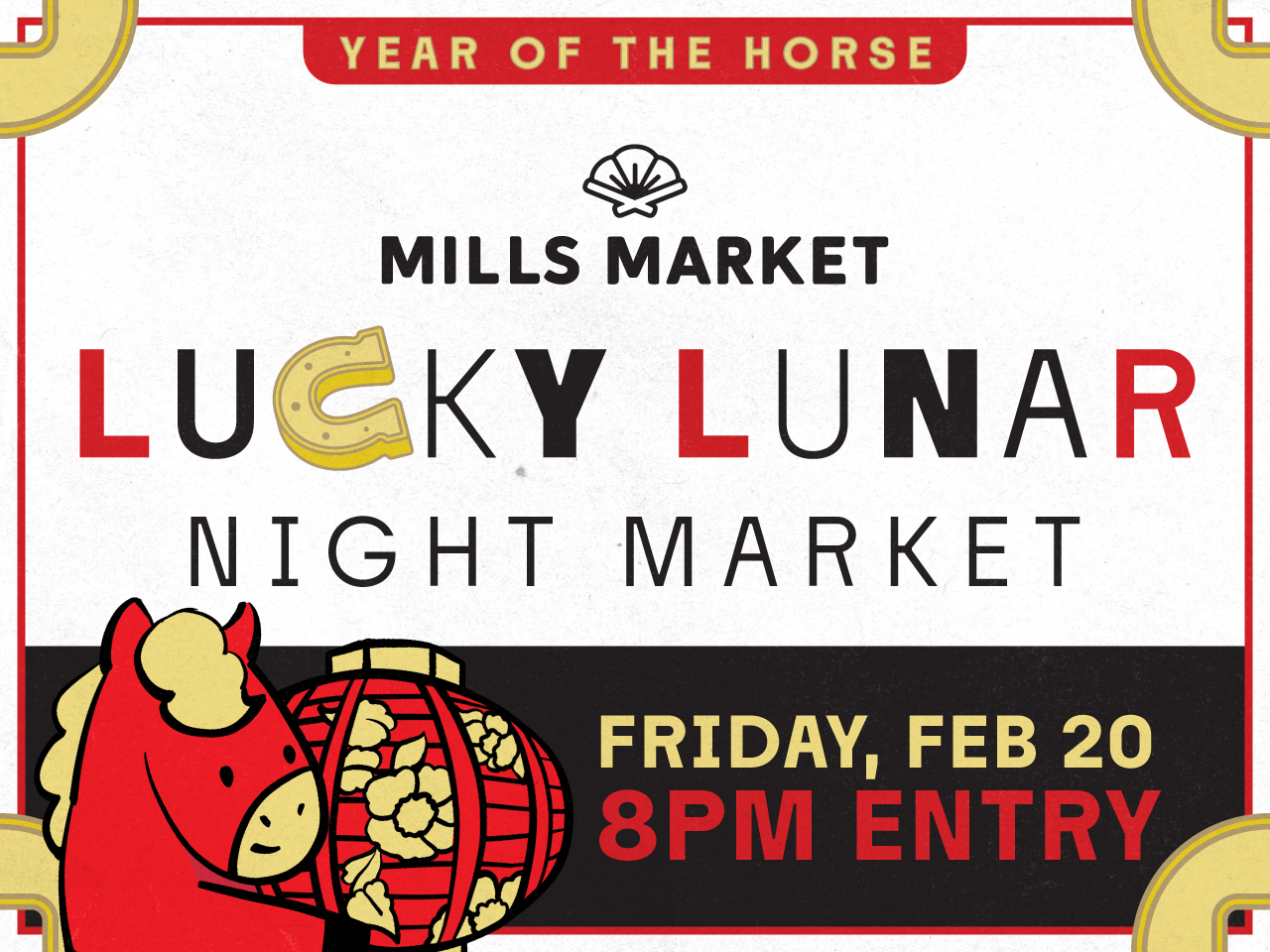 8PM ENTRY / Lucky Lunar Night Market cover picture