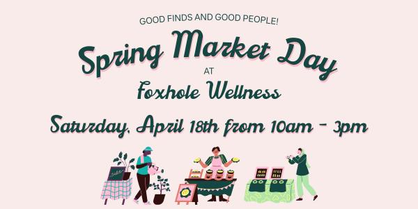 Spring Market Day &mdash; April 18th