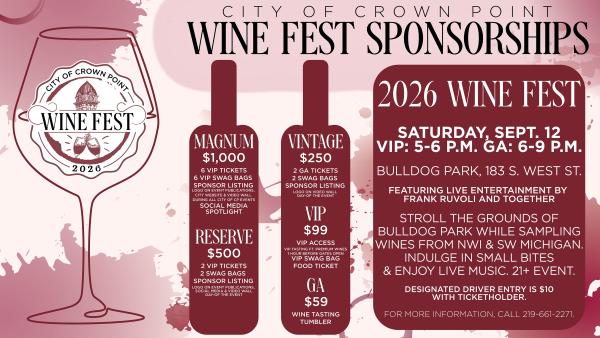Wine Festival Sponsorship (Credit Card) (Copy)
