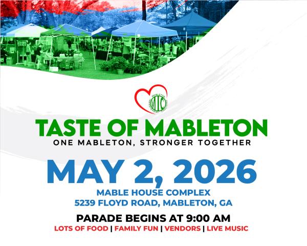 Taste of Mableton 2026 Volunteers