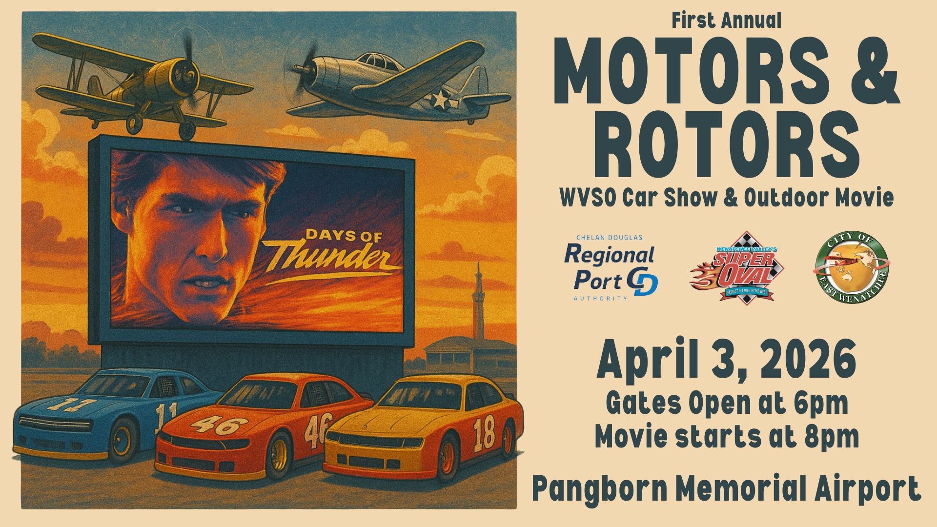 Motors & Rotors - Movie on the Tarmac