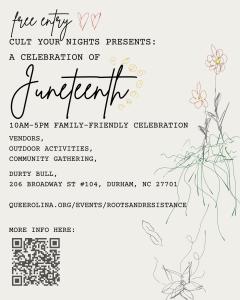 Cult Your Nights Juneteenth Celebration