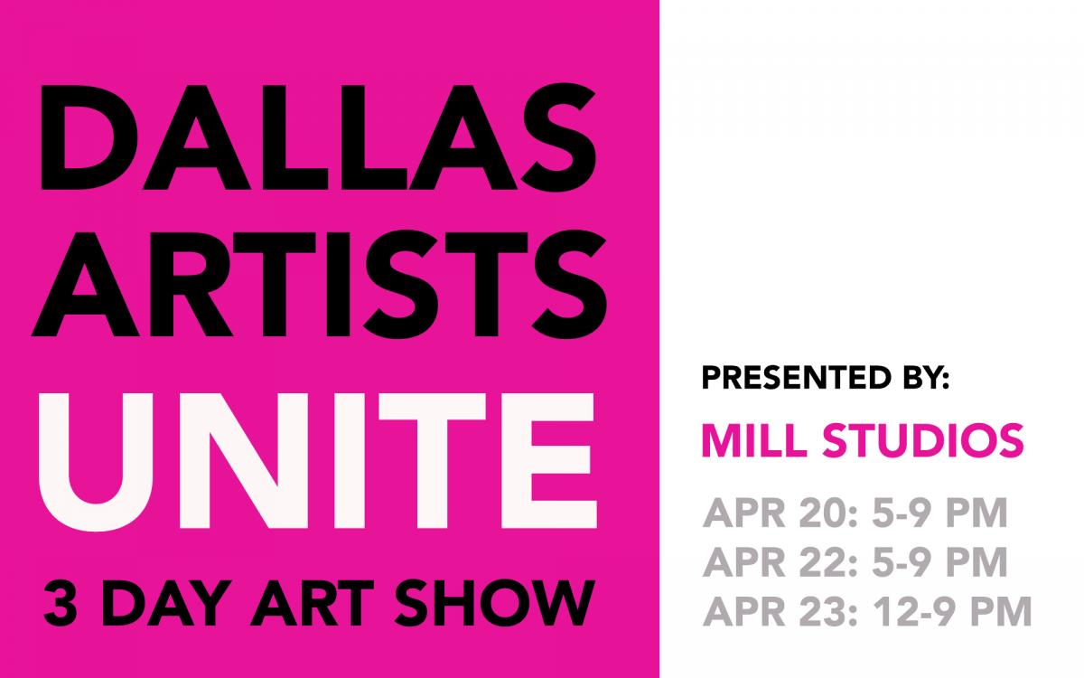 DALLAS ARTISTS UNITE cover image