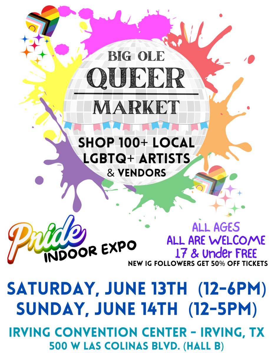 IRVING Big Ole Queer Market Pride 2026 Entry Ticket cover picture